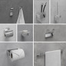 Бумагодержатель LEMARK SMOOTH LINE открытый хром 9721007